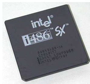 1991年4月，英特尔推出intel 486SX芯片