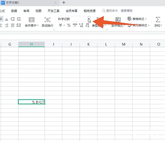 Excel数字变成了小数点+E+17怎么办