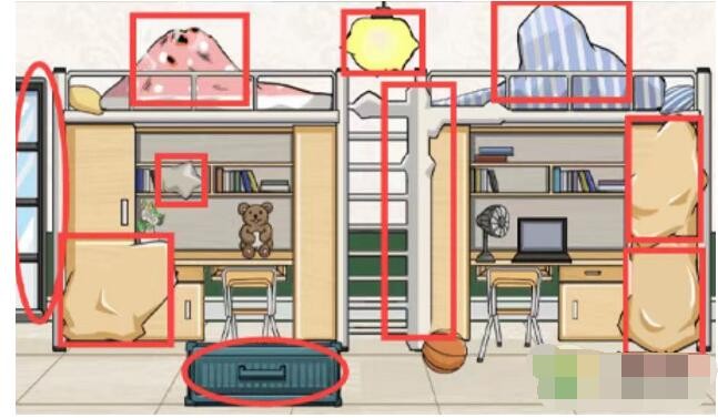 《疯狂梗传》找出女生宿舍违禁品通关攻略