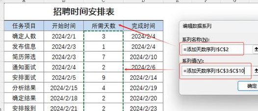 Excel制作甘特图操作方法介绍