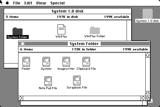 苹果最早的操作系统System 1于1984年1月24日随首款 MAC (麦金塔）电脑发布