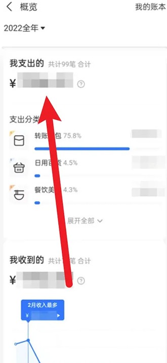 《支付宝》怎么看2022年支出账单