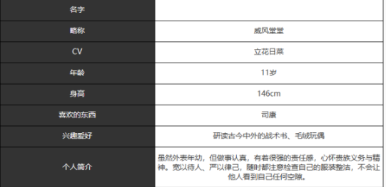 《宿命回响弦上的叹息》威风堂堂技能及属性详解