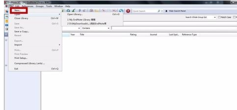 《Endnote》创建library方法