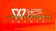 WPS激活码