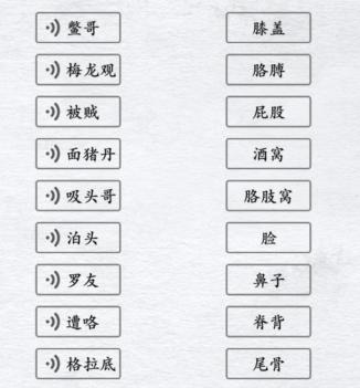 《汉字进化》方言7图文通关攻略