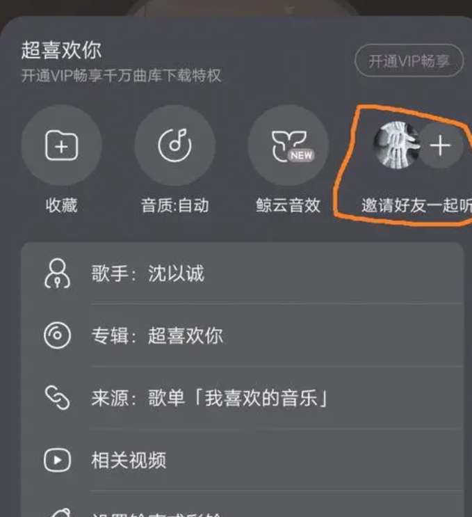 《网易云音乐》怎么看别人和谁一起听过