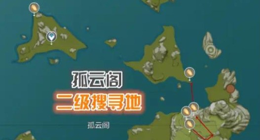 《原神》石珀采集路线图