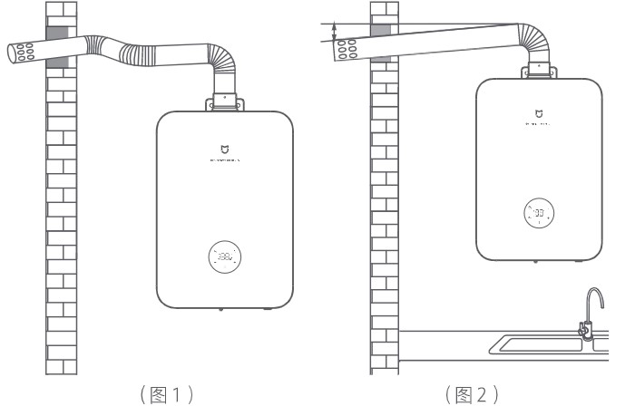 《米家智能零冷水燃气热水器》烟管安装教程