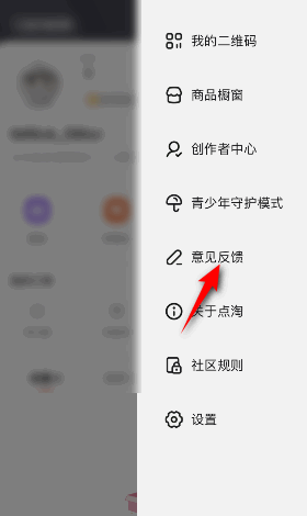 《点淘》怎么进行意见反馈