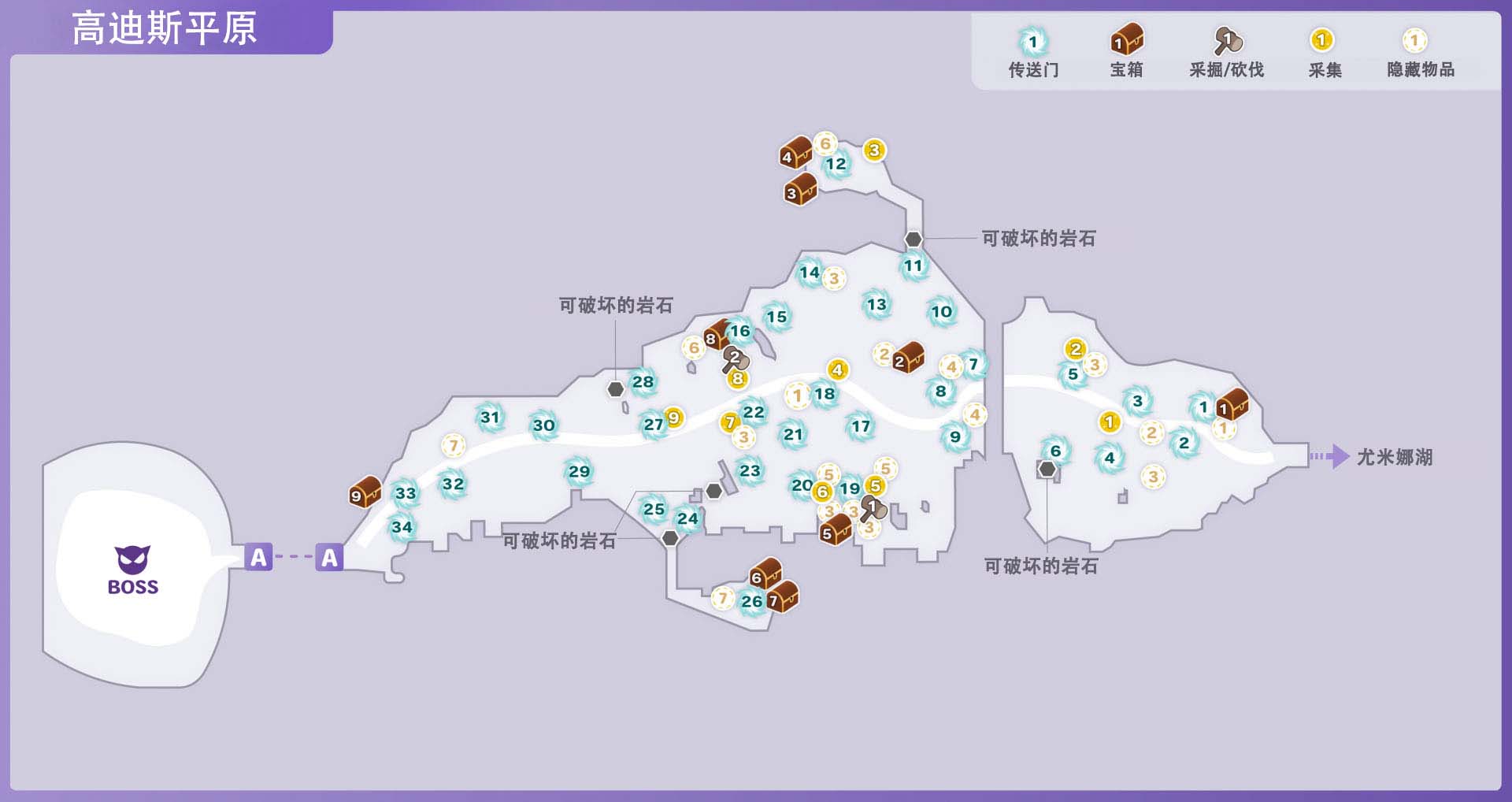 《符文工厂5》高迪斯平原区域的宝箱在哪里