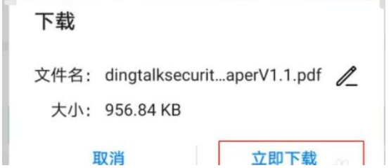 《钉钉》下载安全白皮书详细操作教程