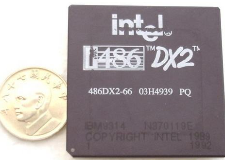 1992年3月2日，英特尔发布intel 486DX2芯片