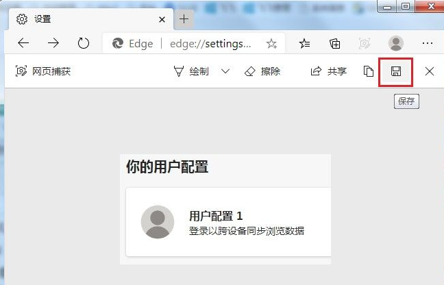 《Edge》浏览器网页捕获打不开解决方法