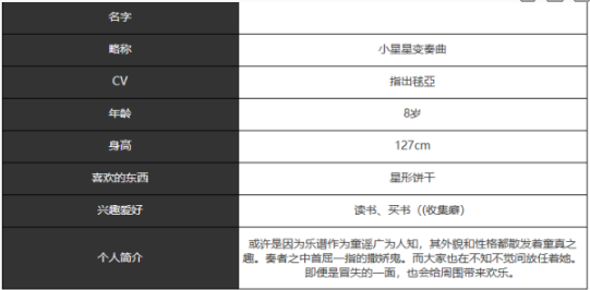 《宿命回响弦上的叹息》小星星变奏曲技能属性详解