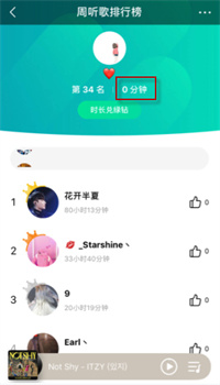 《QQ音乐》怎么看一共听了多少时间