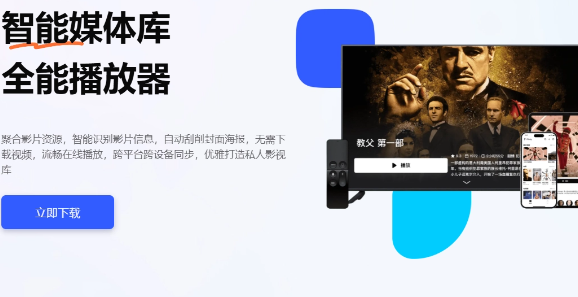 网易《Filmly播放器》Apple TV端TF测试版亮相，携海报墙新界面与tvOS 18完美融合